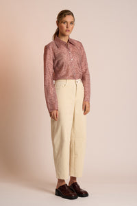 Edgy Shirt - Rhubarb