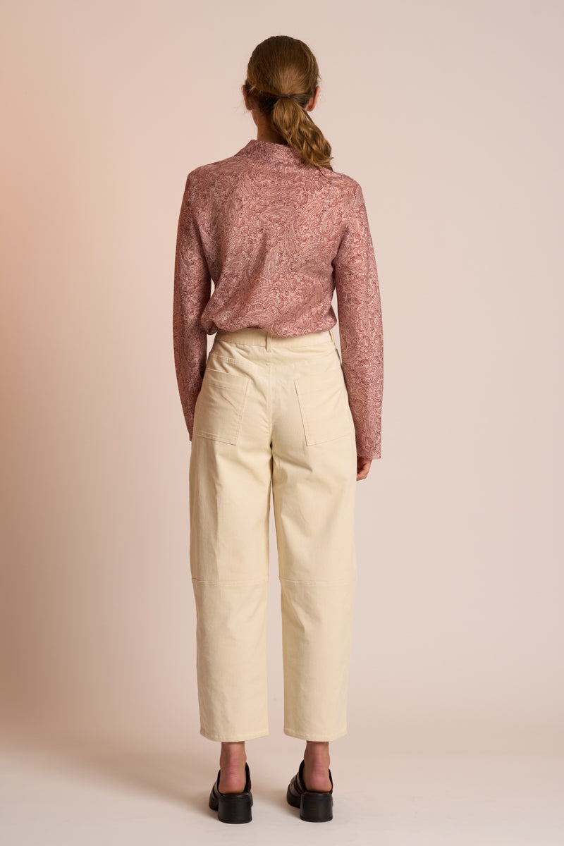 Edgy Shirt - Rhubarb