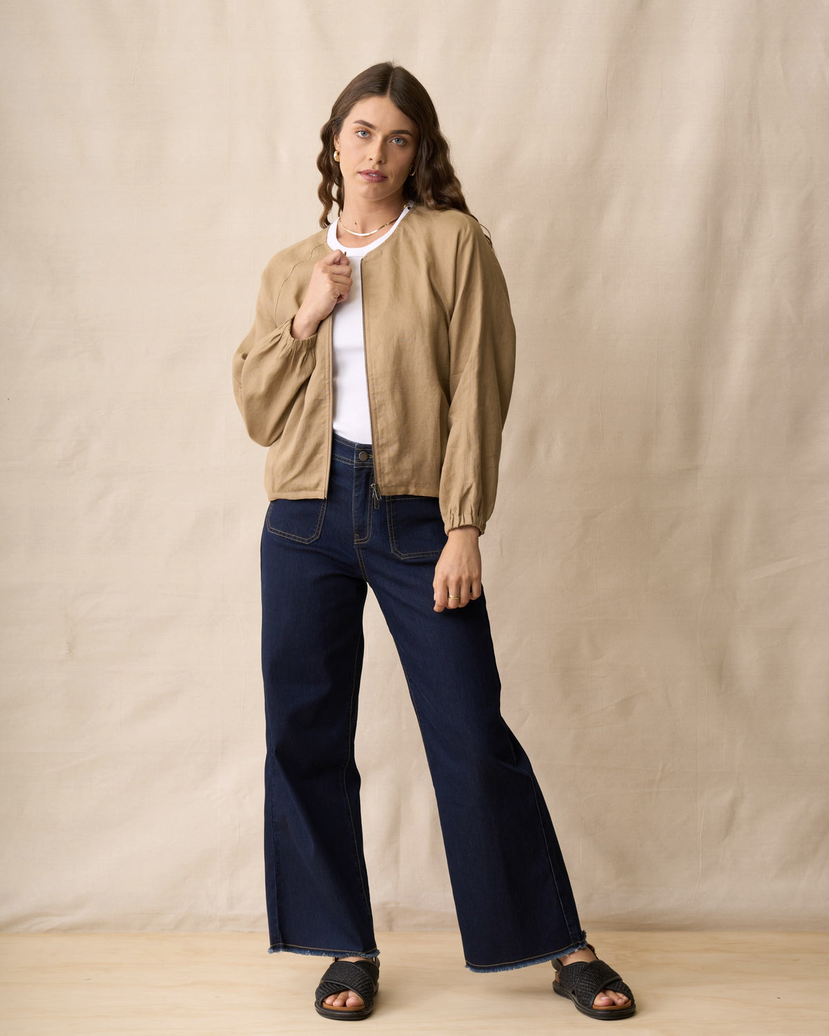 Willa Jacket / Biscotti