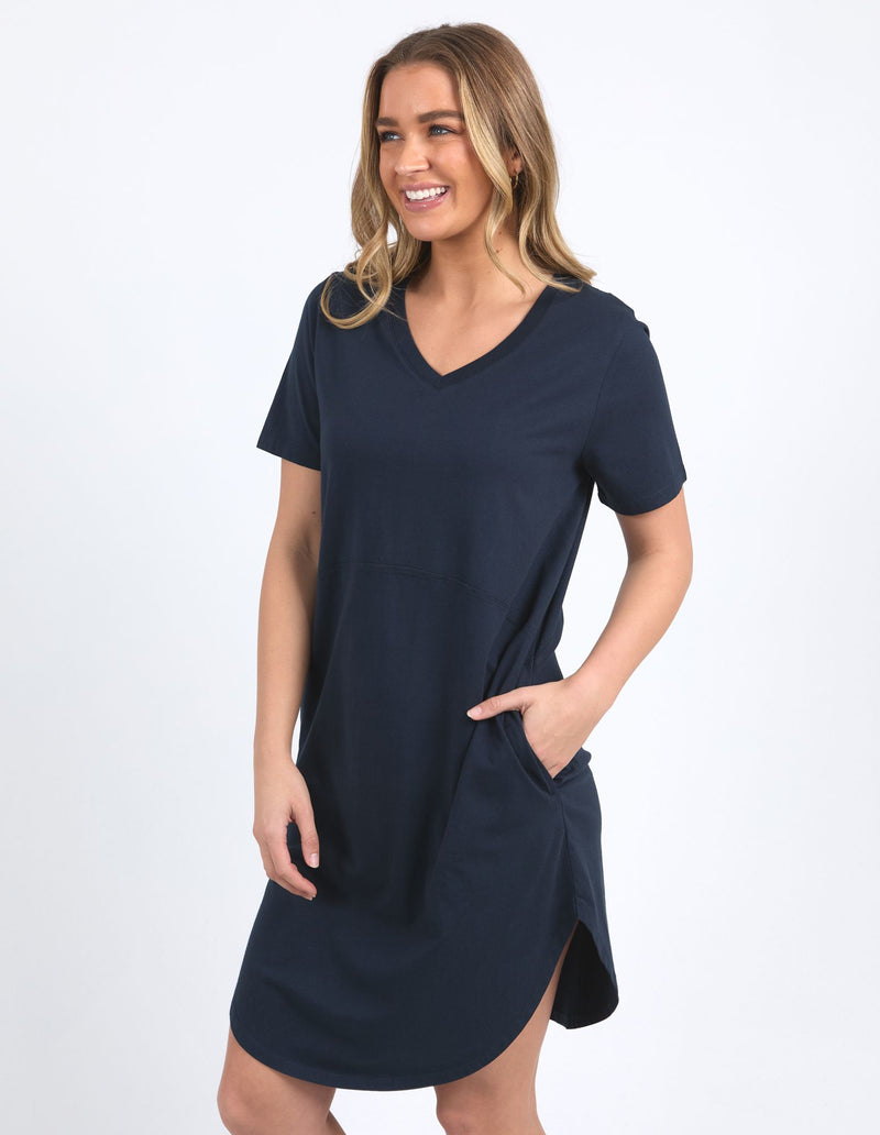 Rhoda Vee Dress - Dark Sapphire