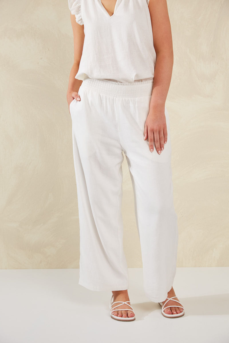 Sardinia Pant - Bianco