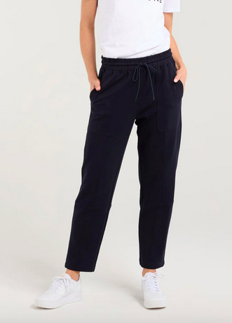 Greenwich Panelled Pant - Indigo - Girl Next Door Fashion