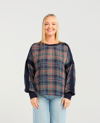 Theresa Top - Classic Plaid