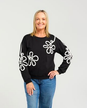 Auralia Sweat - Black & White