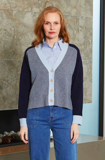 Kingsland Cardigan - Charcoal Mix