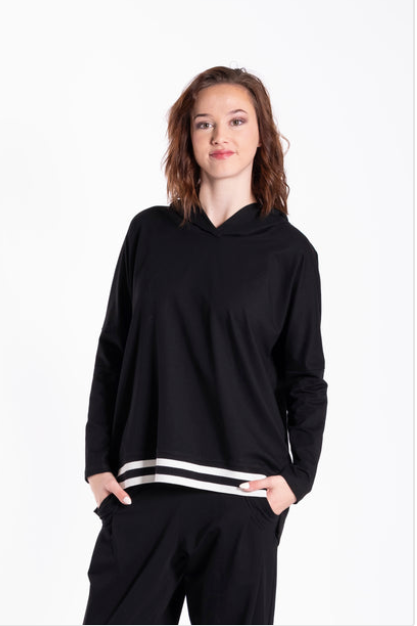 Hoodie Noir Dog - Black