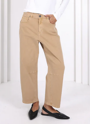 Toni Barrel Jeans - Clay - Preorder - Girl Next Door Fashion