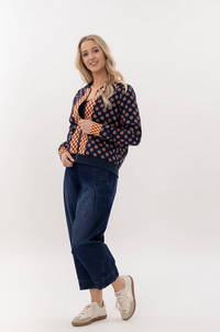 Billy Bomber -  Geo Flora - Girl Next Door Fashion