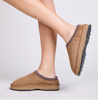 Sharky Scuff - Chestnut - Girl Next Door Fashion