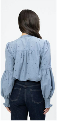 Keeper Blouse - Denim Spot
