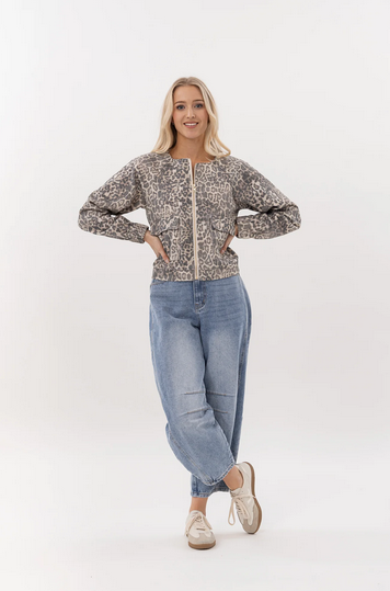Zip Line Bomber Leopard