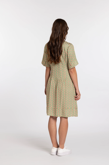 Rosa Dress - Mosaic Print