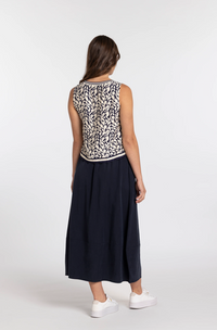 Trenley Skirt - Navy