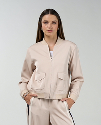 Contour Jacket - Stone/Navy