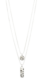 Blink Recycled Necklace 2-in1 - Silver