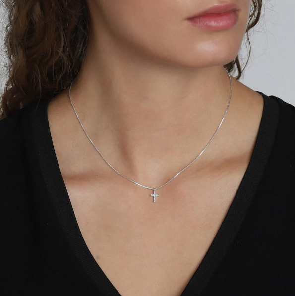 Clara Pi Necklace - Silver Plated