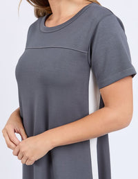 Seattle Dress - Charcoal