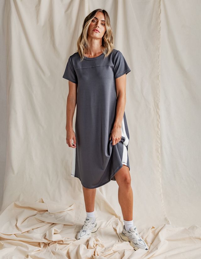 Seattle Dress - Charcoal