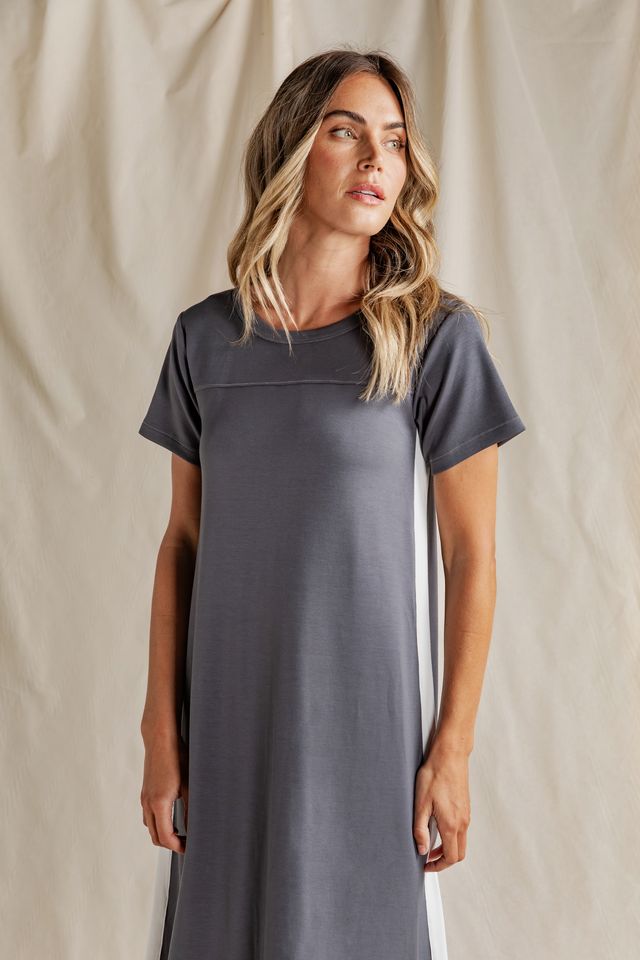 Seattle Dress - Charcoal
