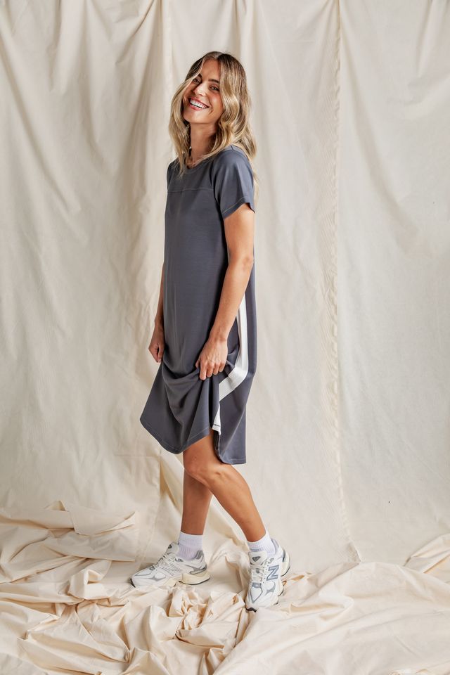 Seattle Dress - Charcoal