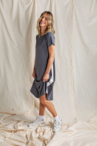 Seattle Dress - Charcoal