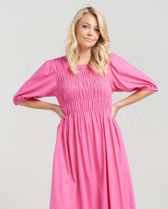 Sienna Dress - Pink