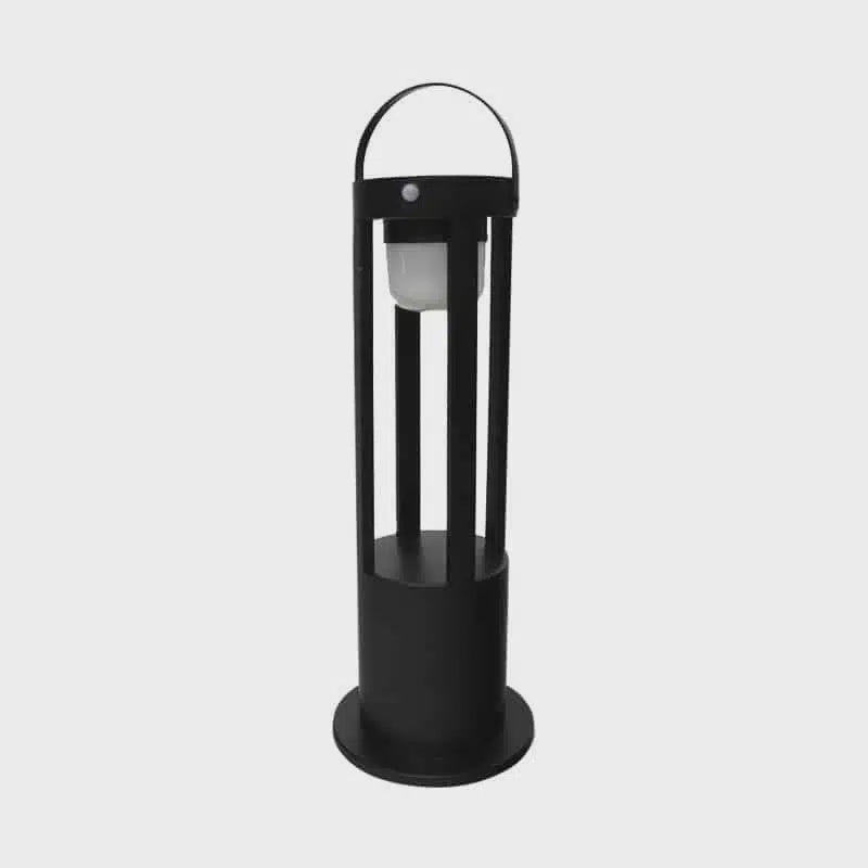 Solar Lantern 45cm - Black