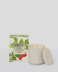 300g Christmas Candle - Raspberry & Rhubarb