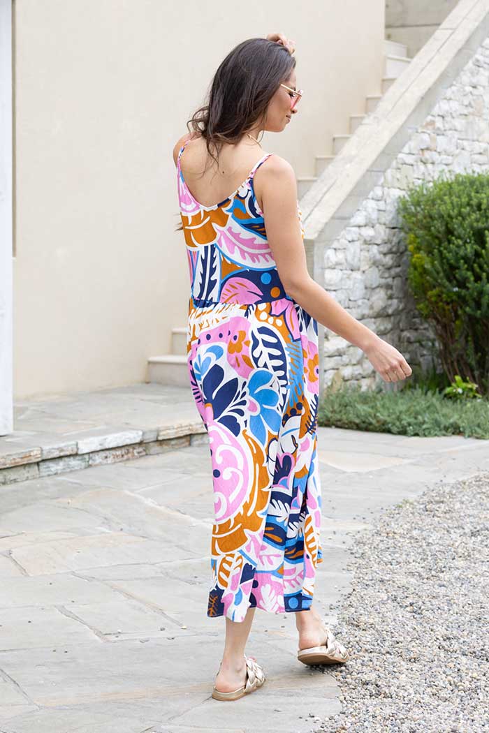 Stevie Midi Dress - Print
