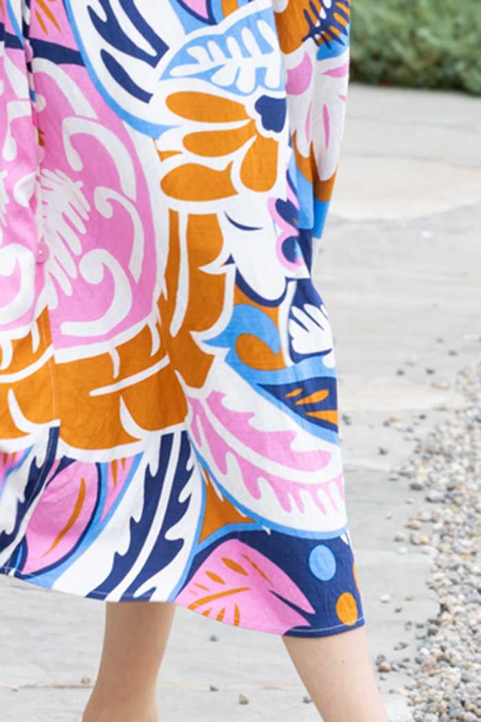 Stevie Midi Dress - Print