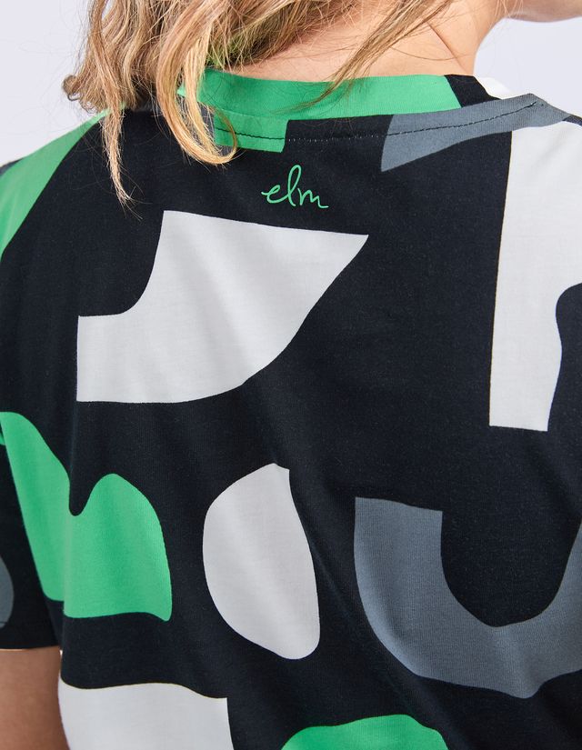 Stijl Dress - Abstract Yardage Print