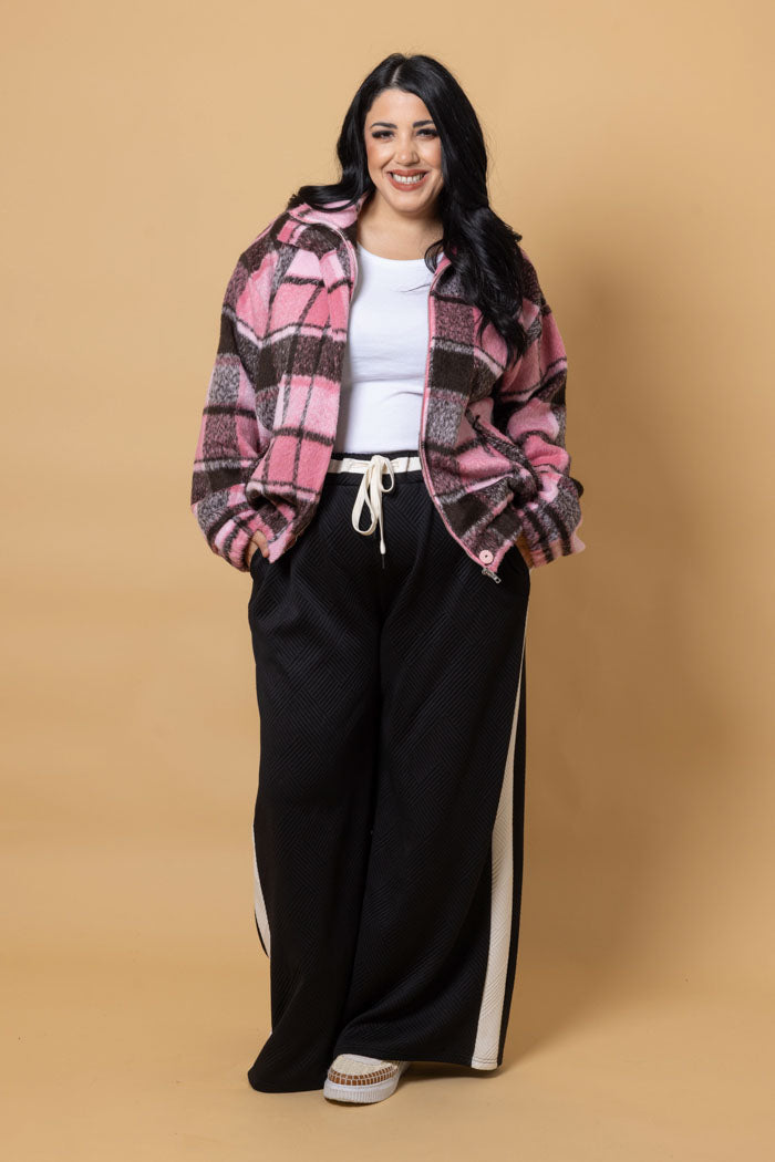 Sullivan Track Pant - Embossed Black