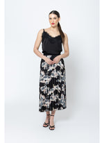 Sunray Pleated Skirt - Dusk Smudge