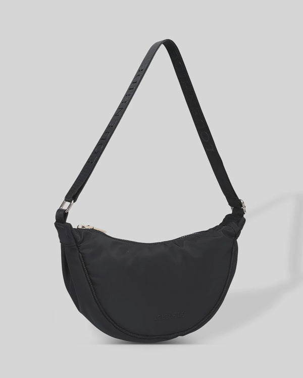 Sylvia Nylon Crossbody Bag - Black - Girl Next Door Fashion
