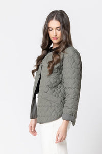 Montreal Quilted Jacket - Olive You