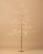 Arctic Birch Seed Light Tree - Medium - Champagne