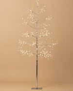 Arctic Birch Seed Light Tree - Tall - Silver