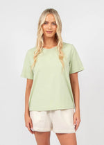 Heatwave Tee - Soft Green