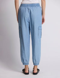 Teigan Pant - Light Wash