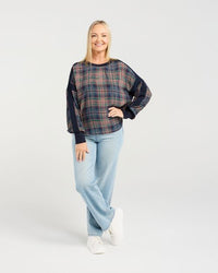 Theresa Top - Classic Plaid