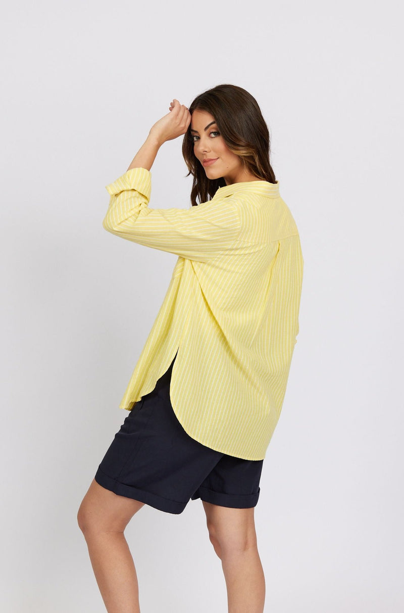 Tide Shirt - Lemon Stripe