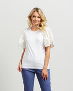 Tilly Top - White/White