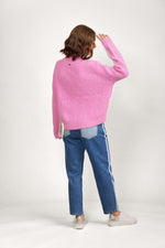 Two Tone Sweater - Candyfloss