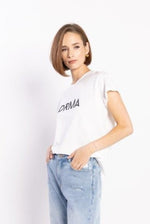 Drma Zoe Tee - White/Black