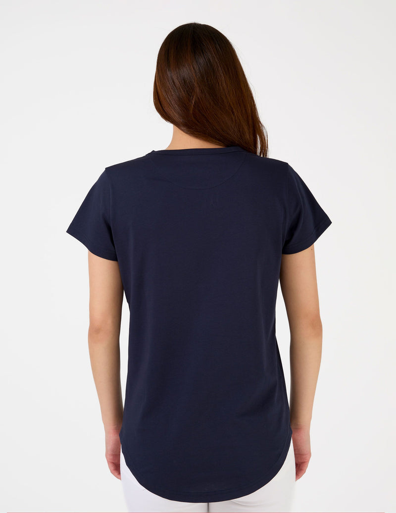 T-Shirt Icon Stripe - Navy