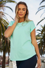 Signature Tee - Neon Mint