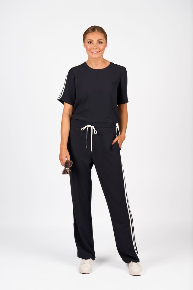 Universal Jumpsuit - Ink/Off White