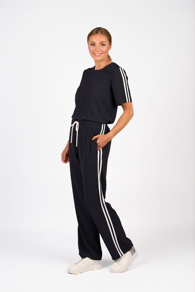 Universal Jumpsuit - Ink/Off White