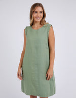 Bastia Dress - Fern Green