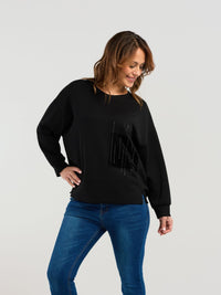 Verona Sweat - Black